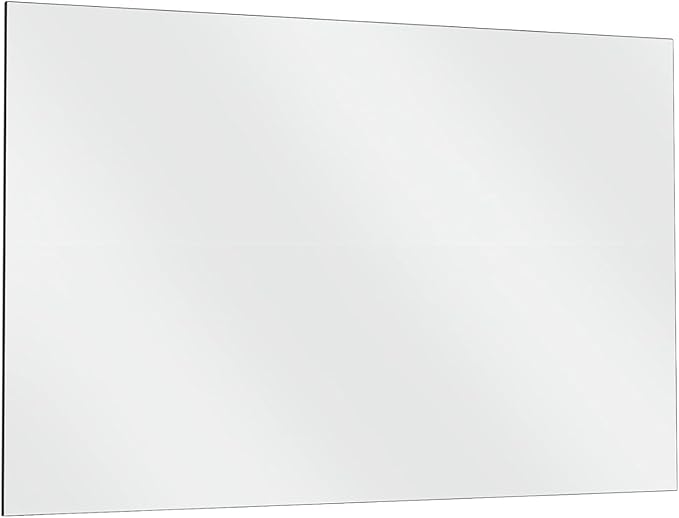 Fab Glass and Mirror Large Gym Mirror for Home Gym 36x72 - Full Length Ultra-Clear Annealed Glass Wall Mount - DIY Workout Display with Safety Backing - 1/4 Inch Low-Iron