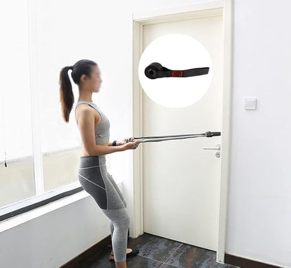 3 PCS Resistance Bands Door Anchor Attachment Secure Door Anchor Heavy Duty Door Anchor for Resistance Bands Door Jamb Anchor Fitness Workout Band Door Anchor