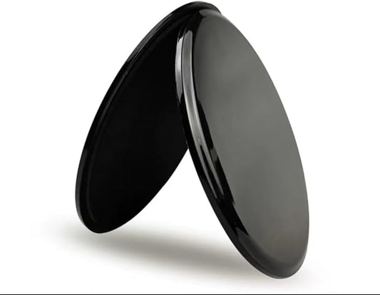 2-Pack Exercise Sliders & Fitness Discs – Dual-Sided Exercise Gliding Discs for Core Workouts & Pilates. Use on Carpet or Hardwood Floors. Light, Portable, Perfect for Abdominal, Core Training for Women and Men.