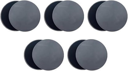 Pilates Board,10PCS Core Sliders, 7.8in Workout Sliders, Dual Sided Exercise Gliding Discs for Women Men Abdominal Core Strength Deep Squats Lunges Pushups