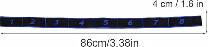 Elastic Exercise Bands, Physical Therapy Bands Yoga Stretching Strap Exercise Accessory Elastic Strap for Home Gym Fitness
