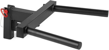 Titan Fitness Y-Dip Bar Fits T-2 Series Power Racks, Rack Mounted Dip Attachment, 550 LB Capacity, Dip Bar Station for Tricep Dips, Bodyweight Training, Calisthenics, Squat Rack