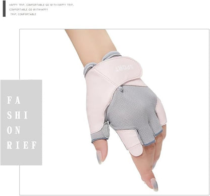 Breathable-Workout-Gloves for Women - Weight Lifting Gloves for Gym Exercise, Fitness, Training, and Cycling