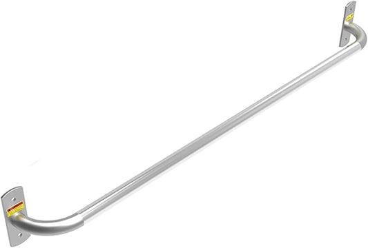 Wall-Mounted Fitness Horizontal Bar, Pull-up Bar for Strength Training, Suitable for Home Indoor and Outdoor Perforation Installation, Load 300kg (Stainless Steel 120cm)