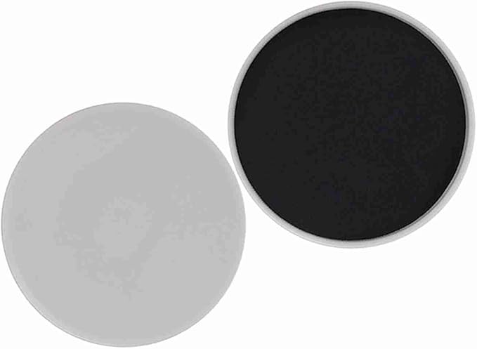 2PCS Exercise Sliding Discs, Small Lightweight Core Sliders, Full Body Workout Tools with Self Adhesive Design, Ideal for Gym, Yoga, Physical Therapy & Dance Training
