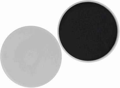 2PCS Exercise Sliding Discs, Small Lightweight Core Sliders, Full Body Workout Tools with Self Adhesive Design, Ideal for Gym, Yoga, Physical Therapy & Dance Training