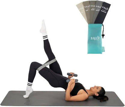 Fitness Resistance Bands Set Stretch Bands for Exercise Bands Resistance for Home Workout Bands, with Handles Bands for Working Out Portable Fitness Bands Resistance Bands for Women Elastic Band