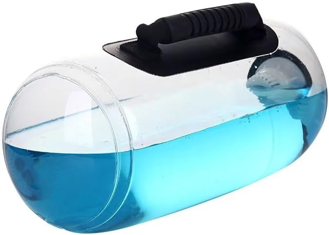 1pc Inflatable Water Fitness Bag, Portable Resistance Training Bag for Weight Lifting & Muscle Building