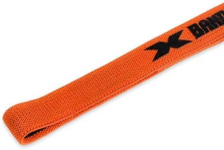 The X Bands Exercise Resistance Bands - Non-Slip Extra Thick Fabric Hip Loop Booty Bands - 20, 30, 40, 50 lb - Fitness Workout for Legs, Butt Training, Stretching, Yoga