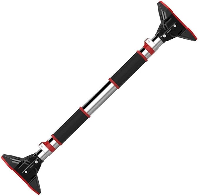 Wall-Mounted Pull-Up Bar for Home Fitness, Heavy-Duty Steel, No Perforation Required, Multi-Functional Trainer for Upper Body Strength and Core Workouts