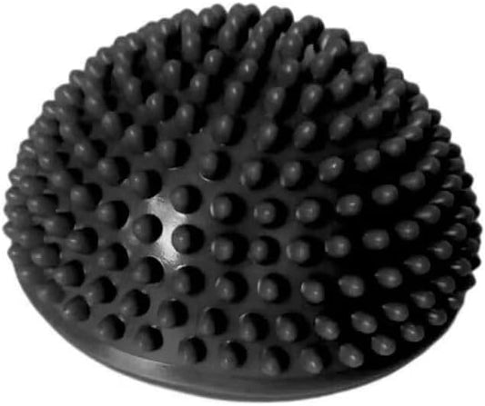 Half Balance Training Ball - Small PVC Semi-Round Stability Trainer with Textured Non-Slip Surface - Balance Board for Core Workouts