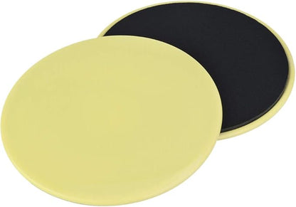 2PCS Exercise Sliding Discs, Small Lightweight Core Sliders, Full Body Workout Sliders with Durable Design, Ideal for Gym, Yoga, Physical Therapy & Dance Training