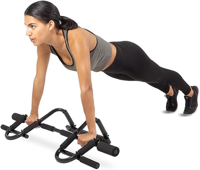 Upgrade Pull Up Bar for Doorway - Max Capacity 330 lbs, Portable Upper Body Workout Bar for Strength Training