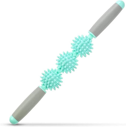 Cellulite Massager, Fascia Blaster for Cellulite, Muscle Roller Stick Lymphatic Drainage Massager for Relif Body Sorness, Trigger Points, Sports Legs, Back Recovery - Green