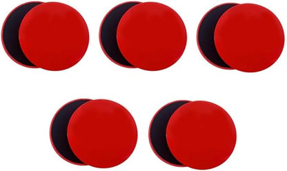 Pilates Board,10PCS Core Sliders, 7.8in Workout Sliders, Dual Sided Exercise Gliding Discs for Women Men Abdominal Core Strength Deep Squats Lunges Pushups