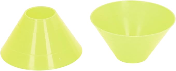 Tissting 20PCS Soccer Mini Disc Cones Set, Football Training Markers PE Sports Training Disc Cone Set for Sports Training, Football, Basketball, Skating, Outdoor Games