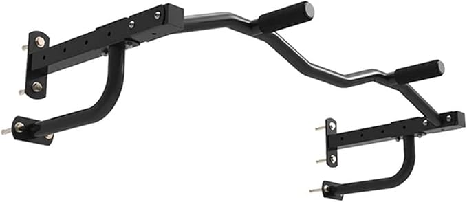 Fitness Equipment Wall-Mounted Pull Up Bar Home Gym, 660Lbs Capacity Heavy Duty Chin Up Bar Upper Body Workout Bar for Strength Training Equipment, Fitness Exercise