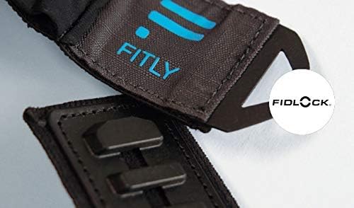 FITLY Minimalist Running Pack - Fitness Backpack Phone Holder, Storage, Thoracic Belt - Carry Personal Items - Running Gear for Men & Women - Lightweight Hydration Water Backpack