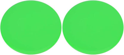 Core Sliders for Full Body Workout | 2Pcs Gliding Discs for Home Gym/Balance Training/Core Strength | Portable Exercise Sliders, Green