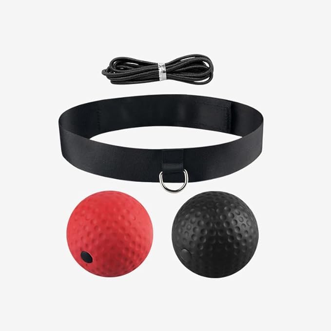 Weiaiji Boxing Reflex Ball, Training Boxing Equipment Combat Speed for Both Adults and Children, improving Hand Eye Coordination, Speed, and Combat Response