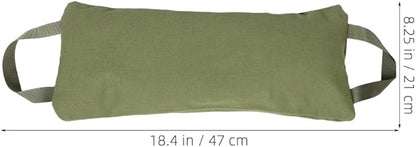 Milisten Canvas Sandbag Weightlifting for Fitness Empty Training Bag for Yoga and Exercise Lightweight Weighted Sand Holding Bag for Strength Training Home Gym and Outdoor Workouts