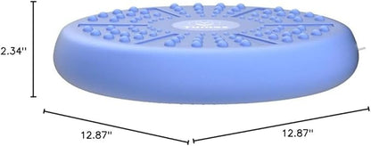 Tumaz Wobble Cushion - Wiggle Seat to Improve Sitting Posture & Stay Focused for Sensory Kids, Balance Disc to Core Strength & Flexible Seating [Extra Thick Balance Board, Pump Included Wobble Board]