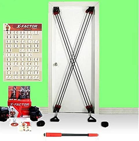 X-FACTOR BY WEIDER STRONGER BODY. FASTER RESULTS. THE TOTAL BODY TRAINING SYSTEM THAT ATTACEHES TO ANY DOOR.