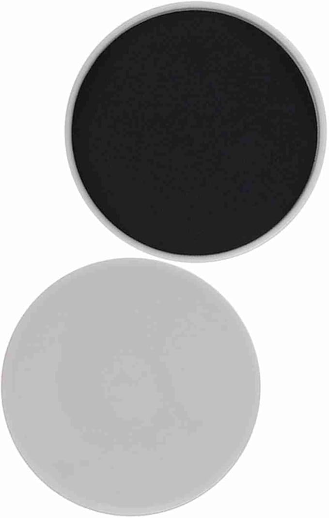 2PCS Exercise Sliding Discs, Small Lightweight Core Sliders, Full Body Workout Tools with Self Adhesive Design, Ideal for Gym, Yoga, Physical Therapy & Dance Training