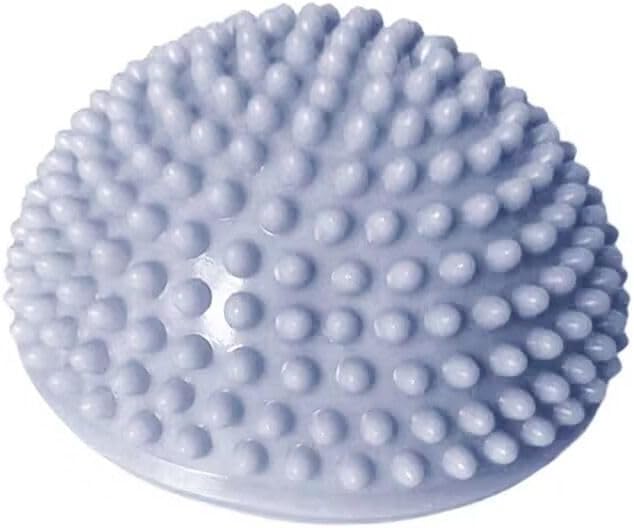 Half Balance Training Ball - Small PVC Semi-Round Stability Trainer with Textured Non-Slip Surface - Balance Board for Core Workouts