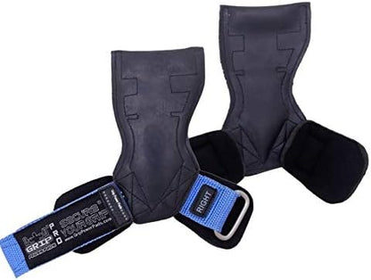 Lifting Grips PRO Weight Gloves Heavy Duty Barbell Gymnastics Straps Alternative to Power Hooks Deadlifts Adjustable Neoprene Padded Wrist Wrap