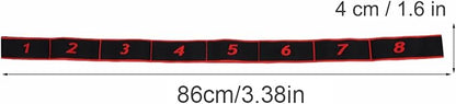 Elastic Exercise Bands, Physical Therapy Bands Yoga Stretching Strap Exercise Accessory Elastic Strap for Home Gym Fitness
