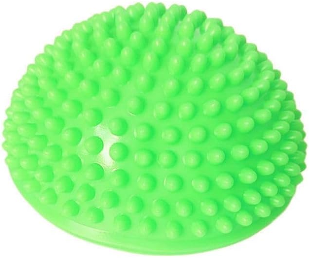 Half Balance Training Ball - Small PVC Semi-Round Stability Trainer with Textured Non-Slip Surface - Balance Board for Core Workouts