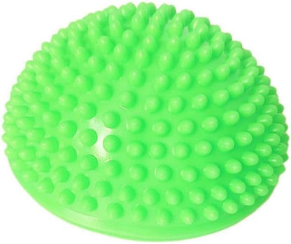 Half Balance Training Ball - Small PVC Semi-Round Stability Trainer with Textured Non-Slip Surface - Balance Board for Core Workouts