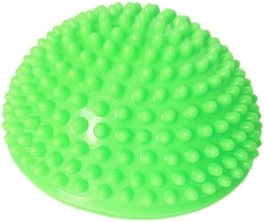 Half Balance Training Ball - Small PVC Semi-Round Stability Trainer with Textured Non-Slip Surface - Balance Board for Core Workouts