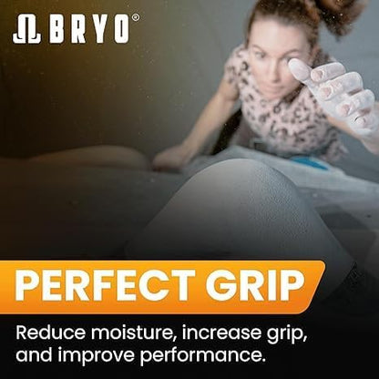 BRYO Spartan Grip Loose Chalk Bag Refill - 14.1oz - Premium Sports Chalk for Enhanced Grip - Ideal for Weightlifting, Climbing, Gymnastics, and More