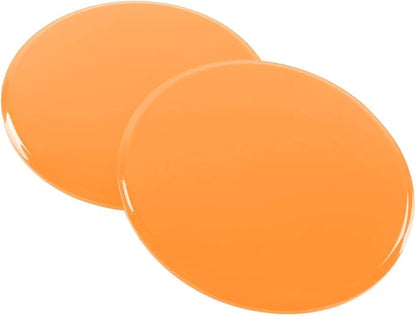 Fitness Sliding Discs ABS Material, 2 Pack, Effective Core Training Equipment for Home Gym Aerobics and Calisthenics in Pink, Black, Red, Blue, Green, Orange