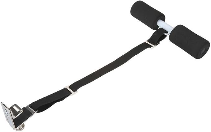 Dioche Bed Sit Up, Portable Fitness Sit Up Exercise Home Workout Equipment for Bodybuilding(Black)