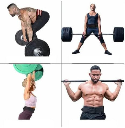 Comfortable Regulable Weight Lifting Belt Strong Support Design for Men Women, Fitness Belt for Training, EVA Nylon