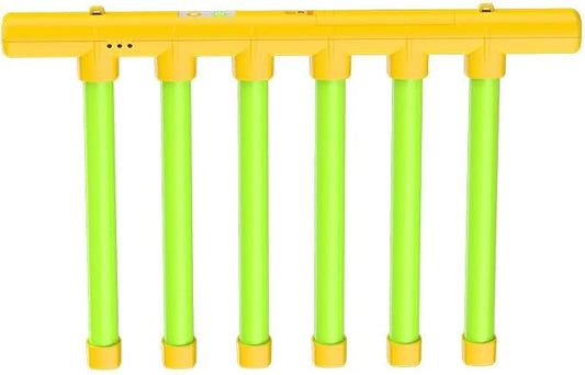Reflex Challenge, Catch All Drop Sticks, Reaction Training Toy with Remote Control for Kids and Adults, 3 Adjustable Speed Hand Eye Coordination Training Game