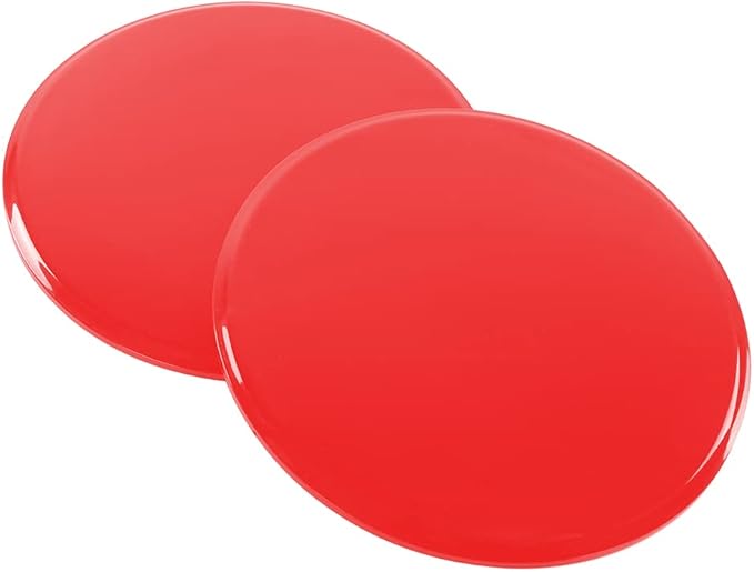 Fitness Sliding Disc Workout Equipment Core Slider Exercise Training Disks for Home Gym Street Workout ABS Material Pink Black Red Blue Green Orange 2 Pack