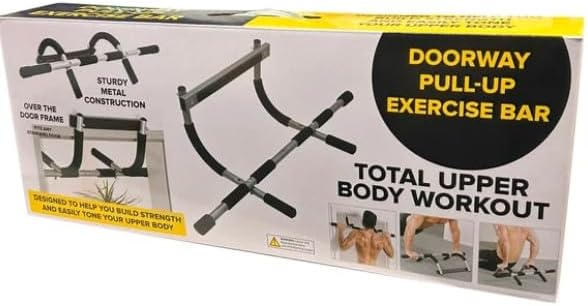 Doorway Pull-Up Exercise Bar, Total Upper Body Workout, Home Gym Equipment
