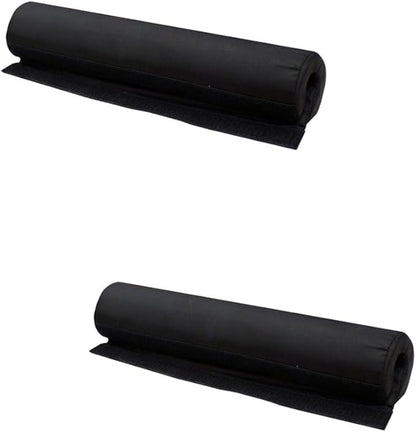YARNOW Barbell Cushion Exercise Belt Squat Rack para Weights Collar Straps Traction Rope Belts Barbell Neck Pad