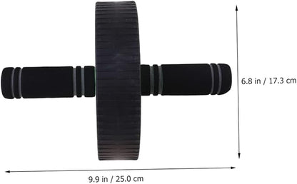 BESPORTBLE Ab Roller Wheel for Home Workout Adjustable Fitness Equipment for Abdominal Exercise Unisex Design Green Color Knee Mat and Accessories