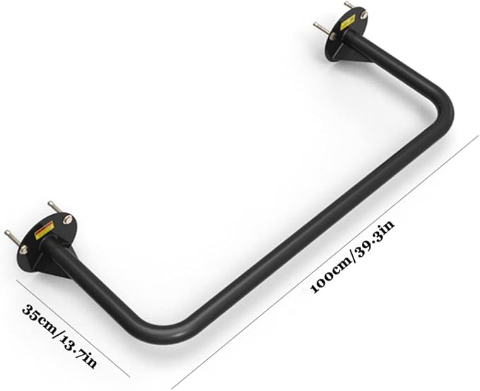 Wall-Mounted Pull-Up Bar - Upper Body Workout Equipment for Home Training, Supports Up to 300kg, Ideal for Abdomen and Chest Muscle Exercises
