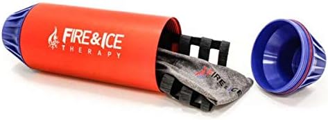 Fire & Ice Therapy F.I.T. Roller | Revolutionary Aluminum Massage Tool | Hot & Cold Temperature Control | Deep Tissue Massage | Aids Muscle Recovery | Pain Relief | Improve Flexibility