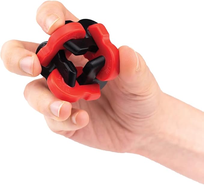 D'Addario FiddiLink Hand Dexterity Tool - Hand Exerciser, Fitness Tool - Grip Strength Trainer - Finger Strengthener - Guitar Accessories