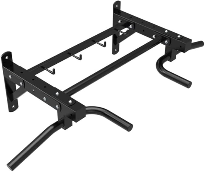 Wall-Mounted Pull Up Bar,Home Gym Heavy Duty Fitness Horizontal Bar,Strength Training Rod with Adjustable Handle,Load 300kg