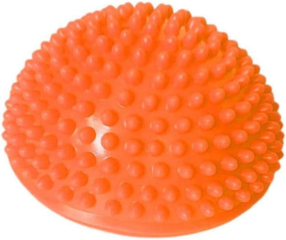 Half Balance Training Ball - Small PVC Semi-Round Stability Trainer with Textured Non-Slip Surface - Balance Board for Core Workouts