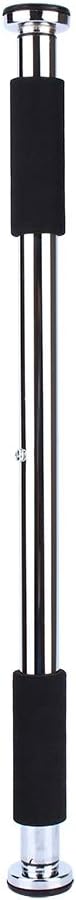 HURRISE Adjustable Doorway Pull Up Bar, Silver, Alloy Steel, 220lbs Capacity, Comfort Grip, Easy Install, Home Gym Exercise
