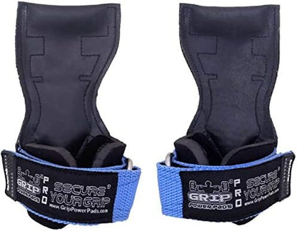 Lifting Grips PRO Weight Gloves Heavy Duty Barbell Gymnastics Straps Alternative to Power Hooks Deadlifts Adjustable Neoprene Padded Wrist Wrap
